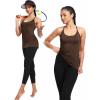 imageNELEUS Womens Workout Tank Top Racerback Yoga Tanks Athletic Gym Shirts8057 Rosy BrownCoffeeBurgundy 3 Pack