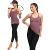 imageNELEUS Womens Workout Tank Top Racerback Yoga Tanks Athletic Gym Shirts8057 Rosy BrownRedBurgundy 3 Pack