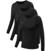 03# 3 Pack: Black