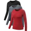 03# 3 Pack: Black grey red