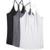 8057 Black/Grey/White 3 Pack
