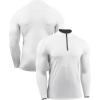 imageNELEUS Mens 3 Pack Athletic Compression Shirt Running Shirts5086 BlackGreyWhite