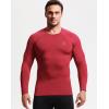 imageNELEUS Mens 3 Pack Athletic Compression Shirt Running ShirtsZ029 BlackGreyRed