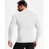 imageNELEUS Mens 3 Pack Athletic Compression Shirt Running ShirtsZ029 BlackGreyWhite
