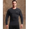 imageNELEUS Mens 3 Pack Athletic Compression Shirt Running ShirtsZ029 BlackRedBlue