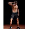 imageNELEUS Mens 3 Pack Performance Compression Shorts6028 3 Pack Black