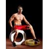 imageNELEUS Mens 3 Pack Performance Compression Shorts6028 NavyBlueRed 3 Pack