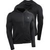 imageNELEUS Mens FullZip Athletic Jacket with Hoodies Workout Long Sleeve Fishing Hiking Performance Shirt5901 Pack of 2 Black navy Blue