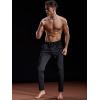 imageNELEUS Mens Workout Athletic Running Tapered Pants7006 One Piece Ofblack