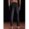 imageNELEUS Mens Workout Athletic Running Tapered Pants7006 One Piece Ofblack