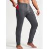 imageNELEUS Mens Workout Athletic Running Tapered Pants7016 One Piece Ofgrey