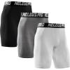 6028# 3 Pack: Black grey white