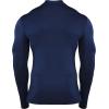 imageNELEUS 4 Pack Mens Workout Long Sleeve Shirts Compression Dry Fit Muscle Tops5024 Mock Neckblack grey navy white