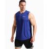 imageNELEUS Mens Dry Fit Workout Running Muscle Tank Top5042 BlackBlueRed