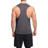 imageNELEUS Mens Dry Fit Workout Running Muscle Tank Top5054 BlackDark GreyBlue 3 Pack