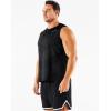 imageNELEUS Mens Dry Fit Workout Running Muscle Tank Top5160 BlackBlackBlack