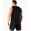 imageNELEUS Mens Dry Fit Workout Running Muscle Tank Top5160 BlackBlackBlack