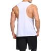imageNELEUS Mens Dry Fit Workout Running Muscle Tank Top54 BlackDark GreyWhite 3 Pack