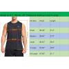 imageNELEUS Mens Dry Fit Workout Running Muscle Tank Top54 BlackDark GreyWhite 3 Pack