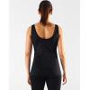 imageNELEUS Womens 3 Pack Compression Tank Top Support Yoga Bra with Cups Athletic Running Shirts8199 BlackGreyRed