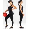 imageNELEUS Womens 3 Pack Compression Tank Top Support Yoga Bra with Cups Athletic Running Shirts8199 BlackGreyWhite