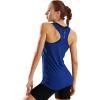 imageNELEUS Womens Racerback Yoga Workout Tank Top06 BlackBlueRed 3 Pack