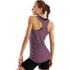 imageNELEUS Womens Racerback Yoga Workout Tank Top06 BlackRosy BrownRed 3 Pack