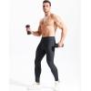 imageNELEUS Mens Dry Fit Compression Pants Workout Running Leggings6107 BlackBlack 2 Pack