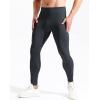 imageNELEUS Mens Dry Fit Compression Pants Workout Running Leggings6107 BlackLight Green 2 Pack