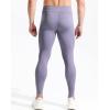 imageNELEUS Mens Dry Fit Compression Pants Workout Running Leggings6107 BlackPurple 2 Pack