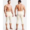 imageNELEUS Mens Dry Fit Compression Pants Workout Running Leggings6120 BlackGreyWhite 3 Pack