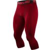 imageNELEUS Mens Dry Fit Compression Pants Workout Running LeggingsCapris BlackGreyRed 3 Pack