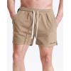 imageNELEUS Mens 7 inch Running Shorts Athletic Gym Workout Shorts with Pockets6112 BlackBrownLithg Grey