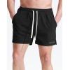 imageNELEUS Mens 7 inch Running Shorts Athletic Gym Workout Shorts with Pockets6112 BlackLight BlueLight Pink