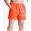 imageNELEUS Mens 7 inch Running Shorts Athletic Gym Workout Shorts with Pockets6112 BlackLight GreyOrange