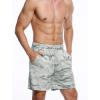 imageNELEUS Mens 7 inch Running Shorts Athletic Gym Workout Shorts with PocketsCamo One Piece of Light Grey