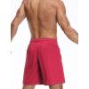 imageNELEUS Mens 7 inch Running Shorts Athletic Gym Workout Shorts with PocketsQ6001 RedNavyBlue 3 Pack
