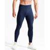 imageNELEUS Mens Compression Baselayer Running Tights Gym Leggings with Pockets6108 BlackGreyDark Navy 3 Pack
