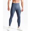 imageNELEUS Mens Compression Baselayer Running Tights Gym Leggings with Pockets6108 BlackGreyNavy Blue 3 Pack
