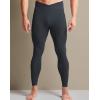 imageNELEUS Mens Compression Baselayer Running Tights Gym Leggings with Pockets6124 3 Pack blackGreyGrayish Blue