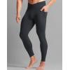 imageNELEUS Mens Compression Baselayer Running Tights Gym Leggings with Pockets6124 BlackLight Green 2 Pack