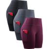 imageNELEUS womens Soft1010 BlackGreyDark Red 3 Pack