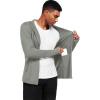 imageNELEUS Mens Workout Fishing Shirts UPF 50 Light Jacket Full Zip Sun Protection Long Sleeve Hoodie for Men Hiking5620 Pack of 1 Gray