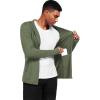 imageNELEUS Mens Workout Fishing Shirts UPF 50 Light Jacket Full Zip Sun Protection Long Sleeve Hoodie for Men Hiking5620 Pack of 1 Green
