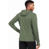 imageNELEUS Mens Workout Fishing Shirts UPF 50 Light Jacket Full Zip Sun Protection Long Sleeve Hoodie for Men Hiking5620 Pack of 1 Green