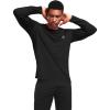 imageNELEUS Mens Workout Long Sleeve Running Shirts Mesh Fishing Hiking TShirtsHoodedCrewneck BlackBlackBlack 3 Pack