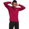 imageNELEUS Mens Workout Long Sleeve Running Shirts Mesh Fishing Hiking TShirtsHoodedCrewneck BlackGreyRed 3 Pack