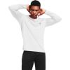 imageNELEUS Mens Workout Long Sleeve Running Shirts Mesh Fishing Hiking TShirtsHoodedCrewneck BlackGreyWhite 3 Pack