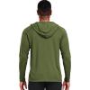 imageNELEUS Mens Workout Long Sleeve Running Shirts Mesh Fishing Hiking TShirtsHoodedHooded BlackGreyGreen 3 Pack