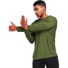 imageNELEUS Mens Workout Long Sleeve Running Shirts Mesh Fishing Hiking TShirtsHoodedHooded BlackNavy BlueGreen 3 Pack